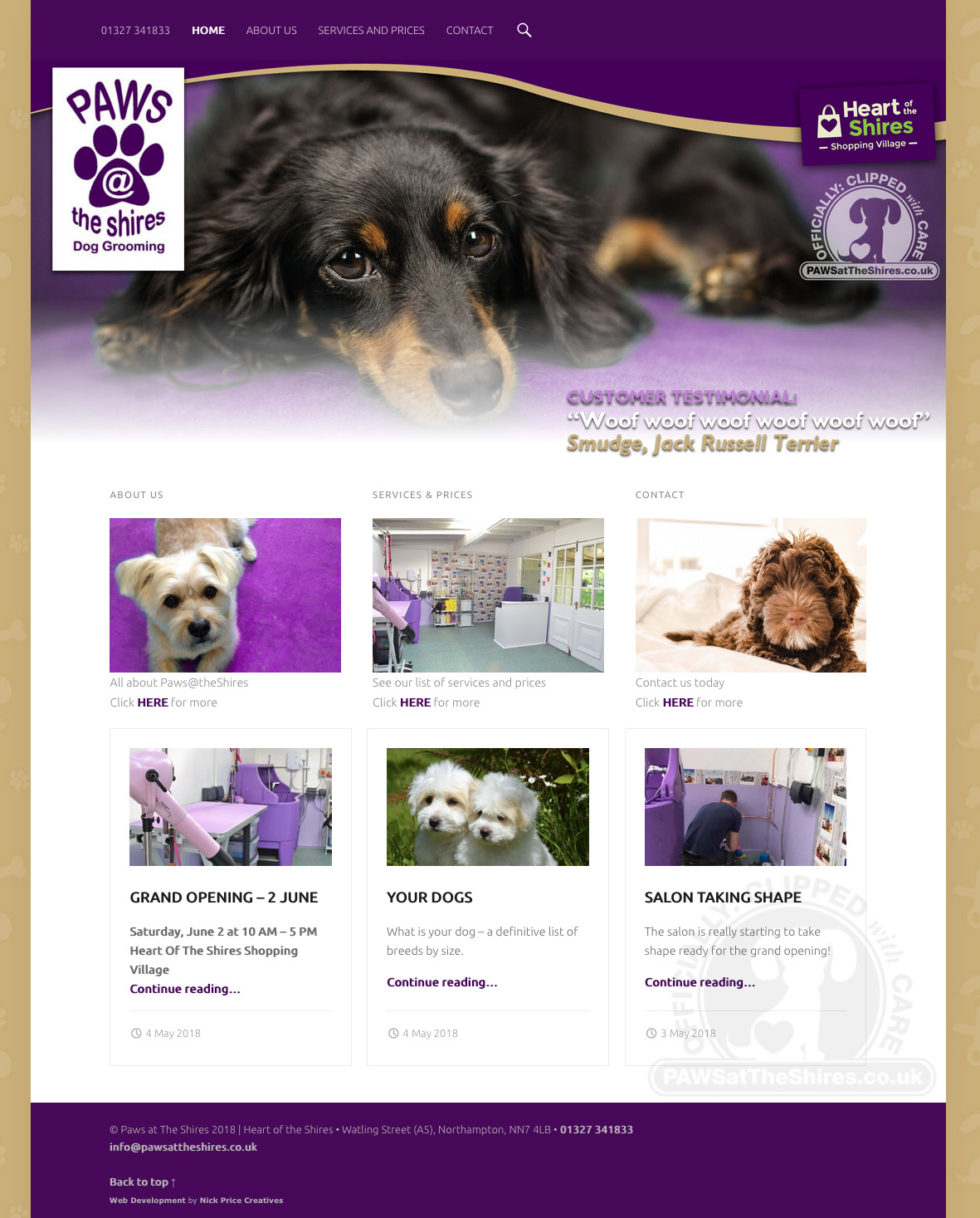 website design northamptonshire