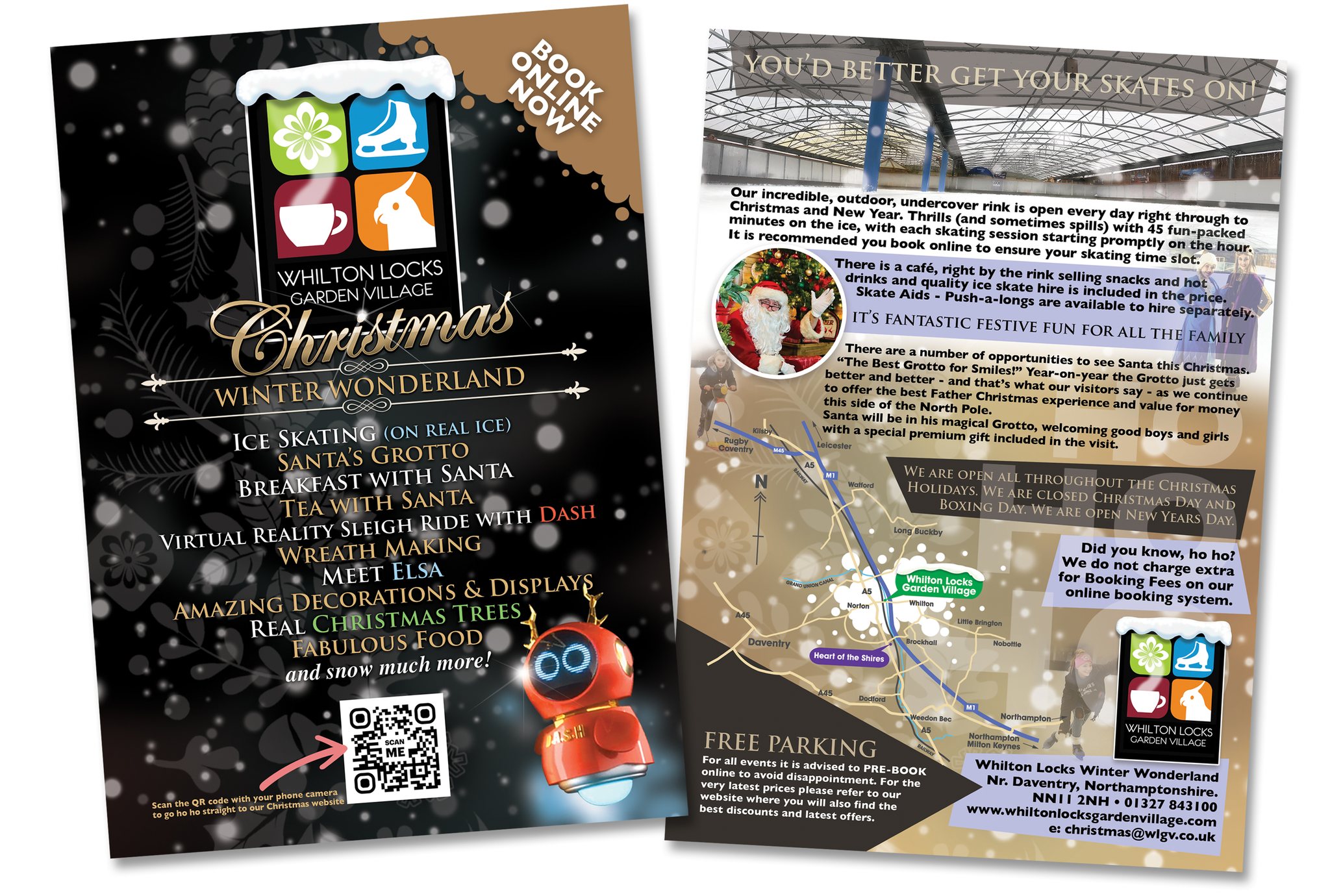 leaflet design whilton locks